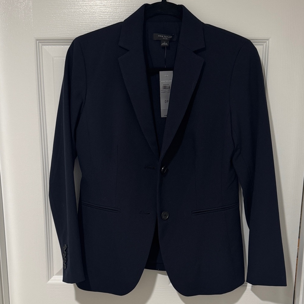 Ann Taylor Dark Blue Blazer NWT